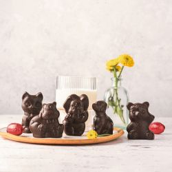 Sachet de Mini animaux de pâques personnalisé fabriqués en France