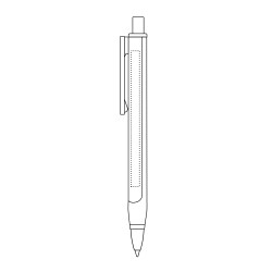 Stylo à bille personnalisé rétractable Vertic