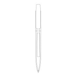 Stylo ergonomique triangulaire personnalisé fabriqué en Europe KANTARO MATT