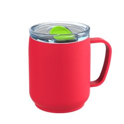 Mug isotherme empilable personnalisé en céramique 350 ml
