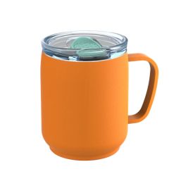 Mug isotherme empilable personnalisé en céramique 350 ml