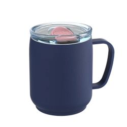 Mug isotherme empilable personnalisé en céramique 350 ml