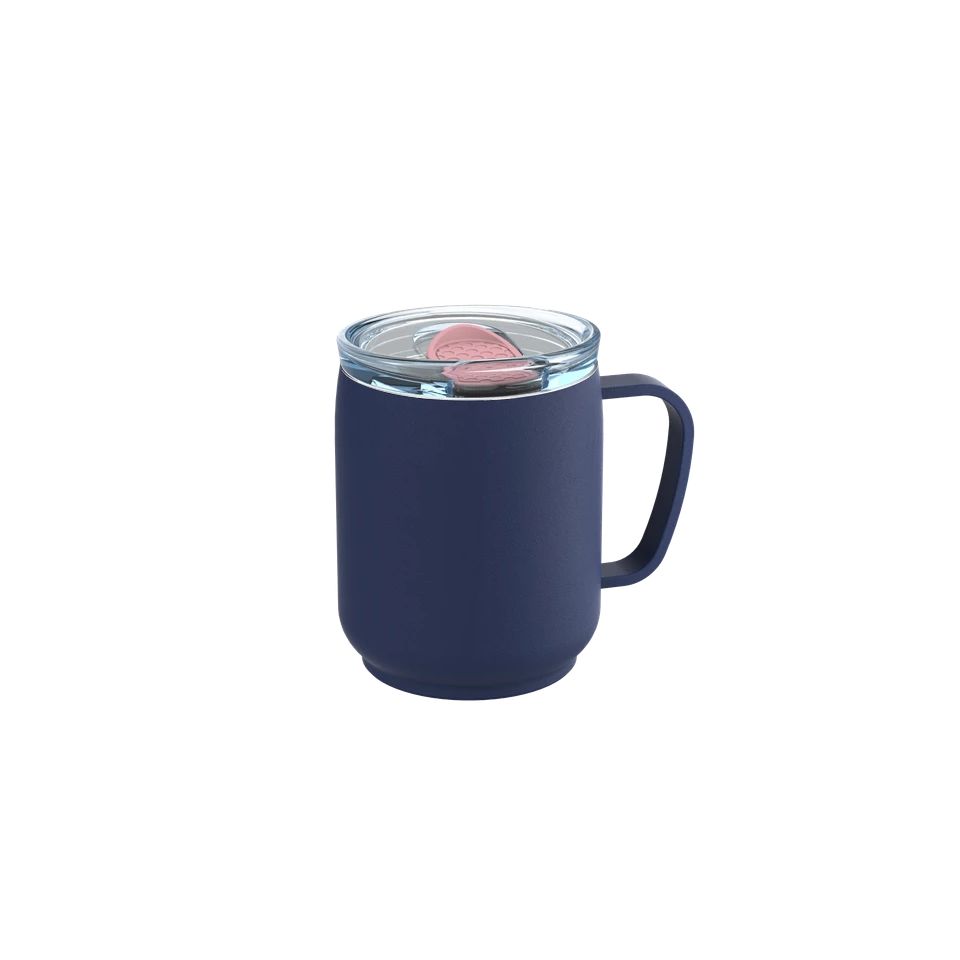 Mug isotherme empilable personnalisé en céramique 350 ml