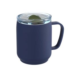 Mug isotherme empilable personnalisé en céramique 350 ml