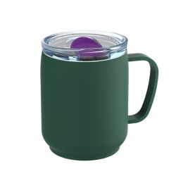 Mug isotherme empilable personnalisé en céramique 350 ml