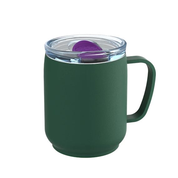Mug isotherme empilable personnalisé en céramique 350 ml