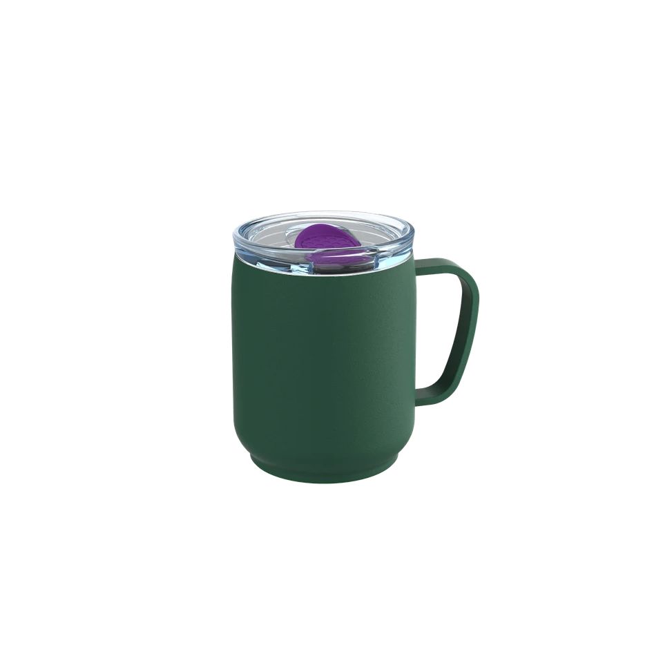 Mug isotherme empilable personnalisé en céramique 350 ml