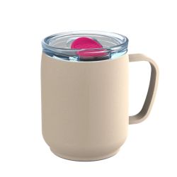 Mug isotherme empilable personnalisé en céramique 350 ml