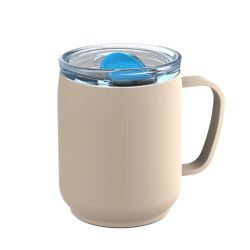 Mug isotherme empilable personnalisé en céramique 350 ml