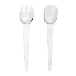Couverts à salade argenté personnalié