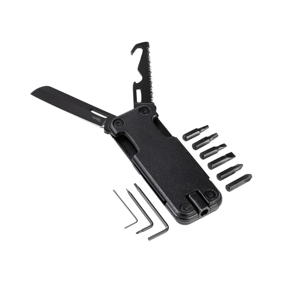 Pince multifonction personnalisée noire