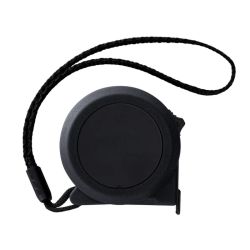 Mètre dérouleur noir personnalisable 3 mètres personnalisé