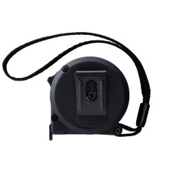 Mètre dérouleur noir personnalisable 3 mètres personnalisé