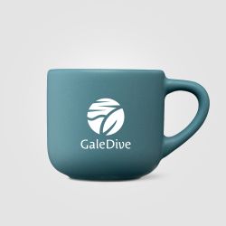 Tasse espresso personnalisée en céramique finition mate 90 ml