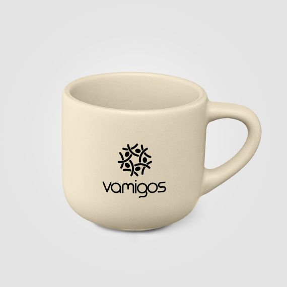 Tasse espresso personnalisée en céramique finition mate 90 ml