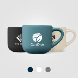 Tasse espresso personnalisée en céramique finition mate 90 ml