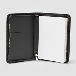 Conférencier personnalisable A5 à fermeture éclair avec stylo