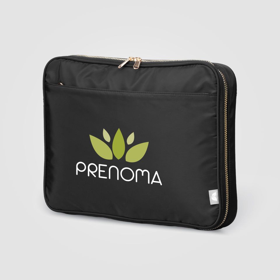 Housse publicitaire pour ordinateur portable en RPET 15 pouces