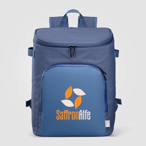 Sac à dos isotherme publicitaire en RPET 21 litres