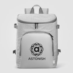 Sac à dos isotherme publicitaire en RPET 21 litres