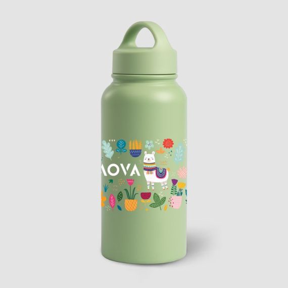 Gourde personnalisée en acier inoxydable grande capacité 915 ml Express