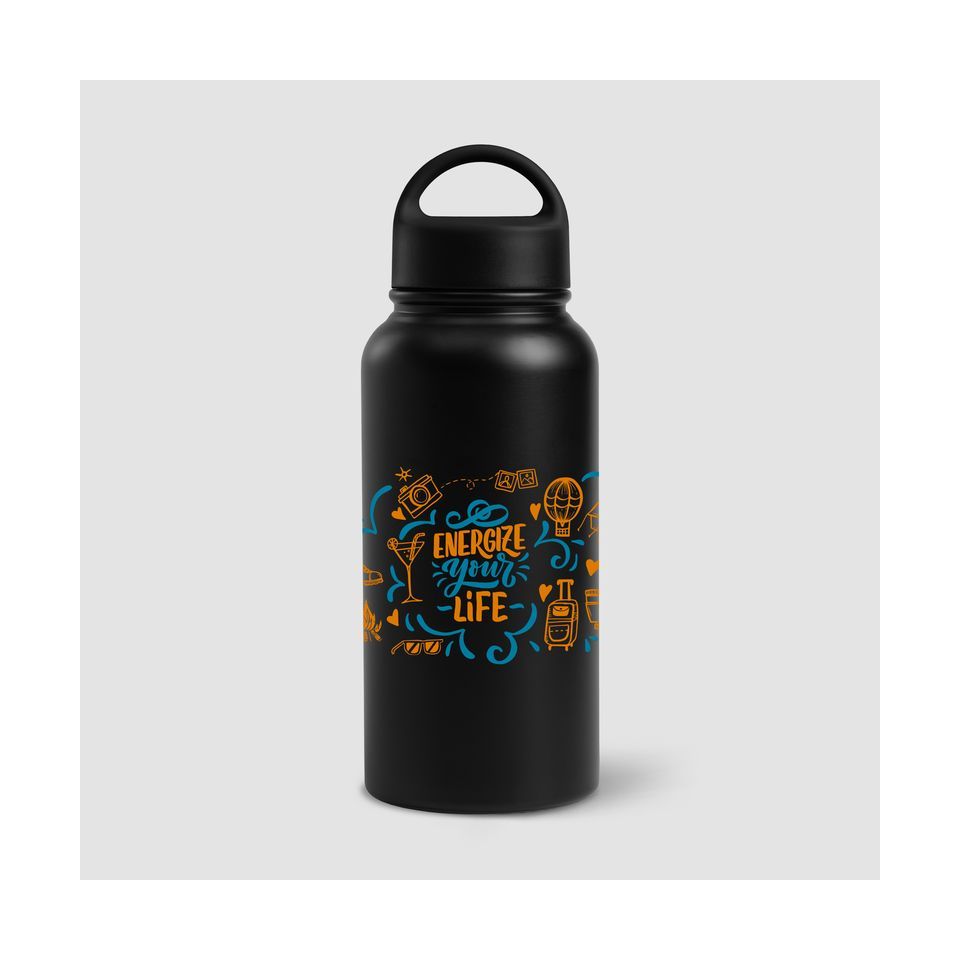 Gourde personnalisée en acier inoxydable grande capacité 915 ml Express