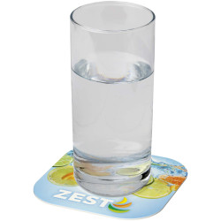 Dessous de verre publicitaire carré Lumin