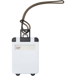 Étiquette publicitaire à bagage Traveler