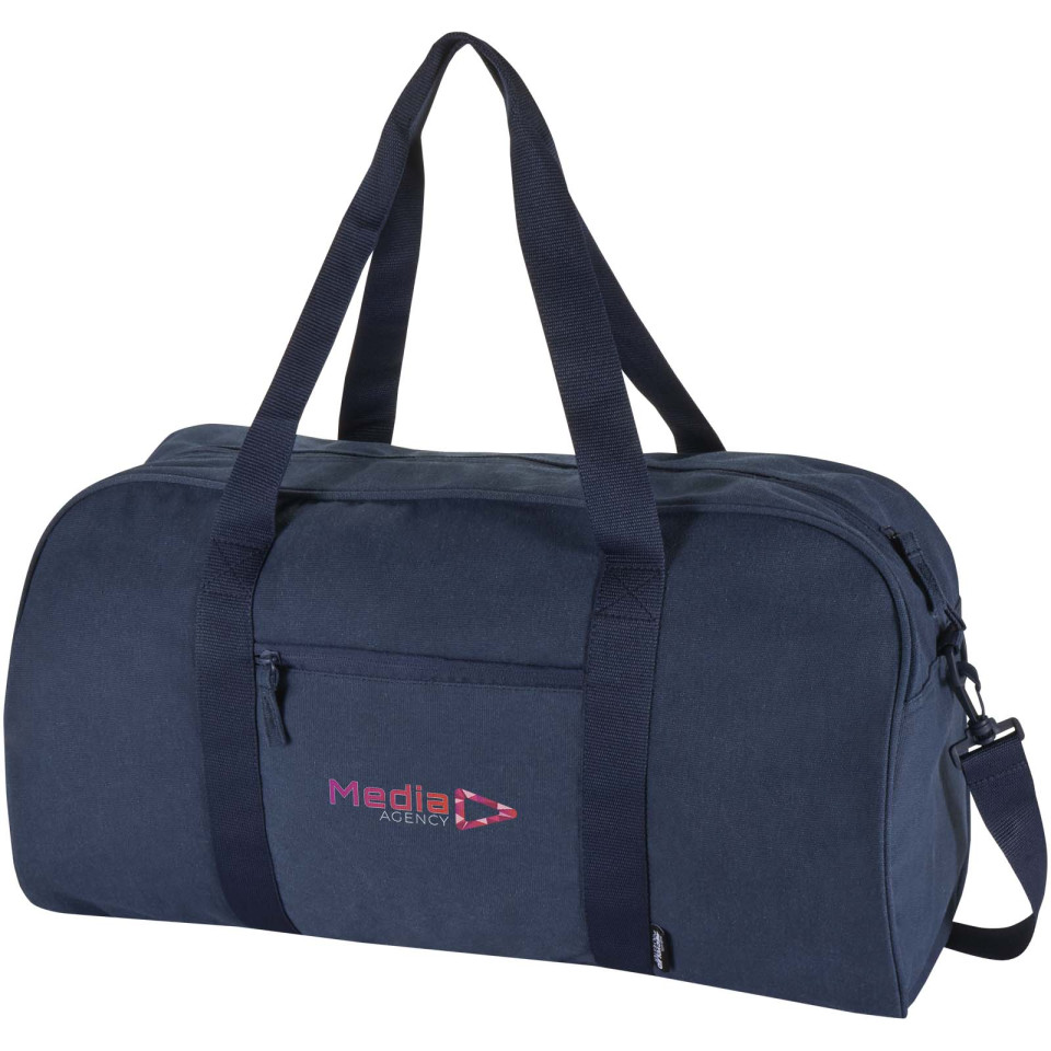 Sac publicitaire de voyage Recanvas recyclé et certifié GRS de 40 L