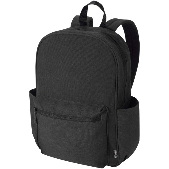 Sac publicitaire à dos de ville Recanvas recyclé et certifié GRS de 15,6" et 16 L