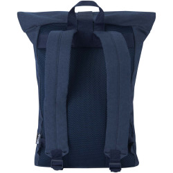Sac publicitaire à dos à fermeture enroulable Recanvas recyclé et certifié GRS de 14" et 16 L