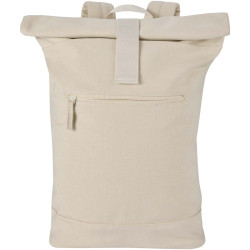Sac publicitaire à dos à fermeture enroulable Recanvas recyclé et certifié GRS de 14" et 16 L