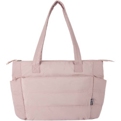 Sac publicitaire shopping Puffer pour ordinateur portable 15,6" certifié GRS et recyclé de 18 L