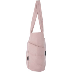 Sac publicitaire shopping Puffer pour ordinateur portable 15,6" certifié GRS et recyclé de 18 L