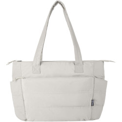 Sac publicitaire shopping Puffer pour ordinateur portable 15,6" certifié GRS et recyclé de 18 L