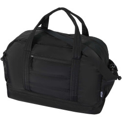 Sac publicitaire de voyage Puffer recyclé certifié GRS avec fond isolé de 30 L