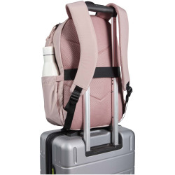 Sac publicitaire à dos pour ordinateur portable Puffer de  15,6" recyclé et certifié GRS, de 15 L
