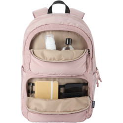 Sac publicitaire à dos pour ordinateur portable Puffer de  15,6" recyclé et certifié GRS, de 15 L