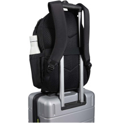 Sac publicitaire à dos pour ordinateur portable Puffer de  15,6" recyclé et certifié GRS, de 15 L