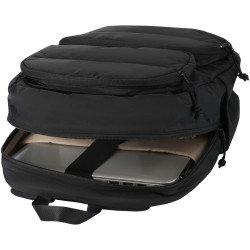 Sac publicitaire à dos pour ordinateur portable Puffer de  15,6" recyclé et certifié GRS, de 15 L