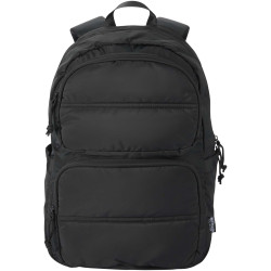 Sac publicitaire à dos pour ordinateur portable Puffer de  15,6" recyclé et certifié GRS, de 15 L