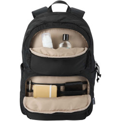 Sac publicitaire à dos pour ordinateur portable Puffer de  15,6" recyclé et certifié GRS, de 15 L