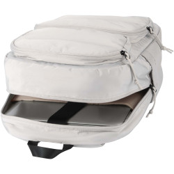 Sac publicitaire à dos pour ordinateur portable Puffer de  15,6" recyclé et certifié GRS, de 15 L