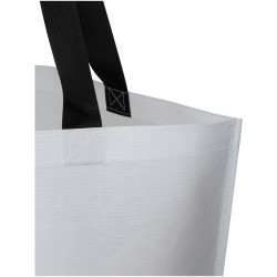 Sac publicitaire shopping Duo oversize recyclé à double laminage certifié GRS de 30 L