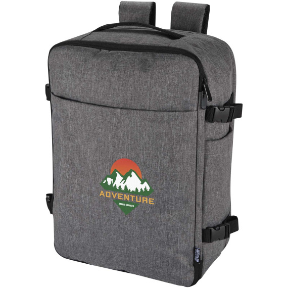 Sac publicitaire à dos cabine Libra de 17" et 25 L recyclé et certifié GRS