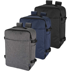 Sac publicitaire à dos cabine Libra de 17" et 25 L recyclé et certifié GRS