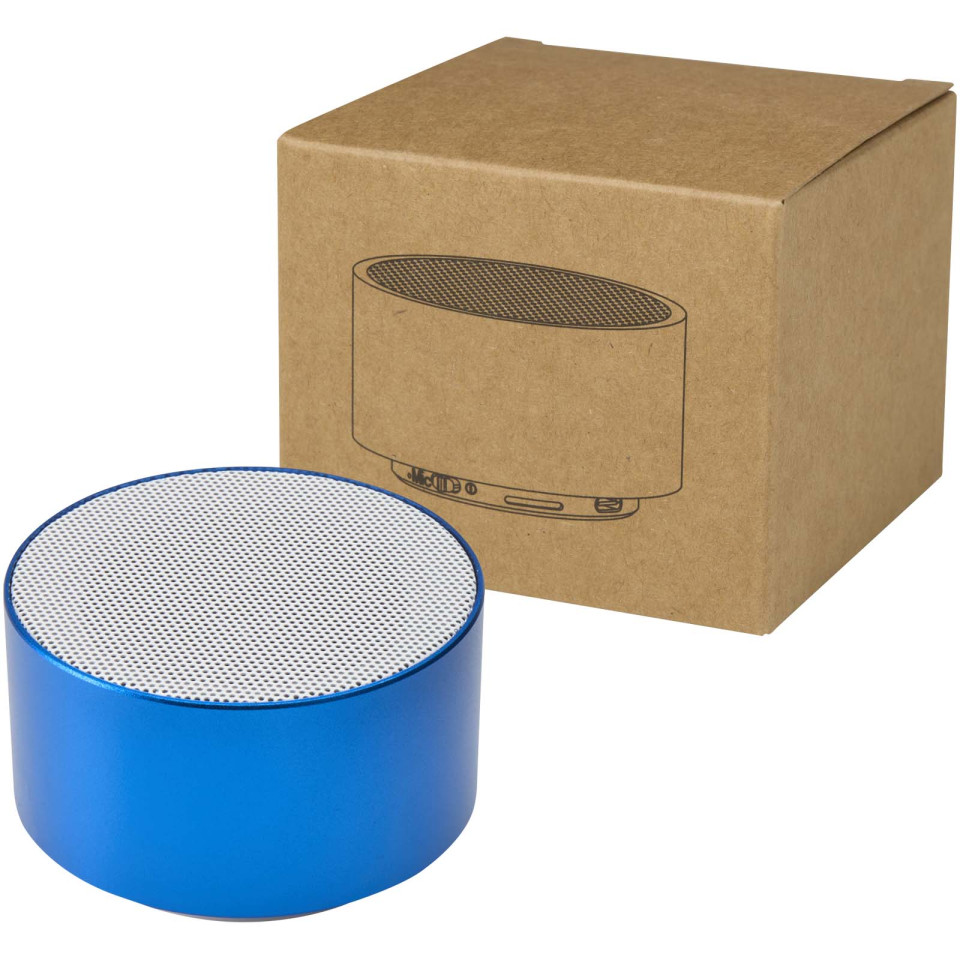 Enceinte publicitaire sans fil Bluetooth® Ankaa de 3 W en aluminium recyclé