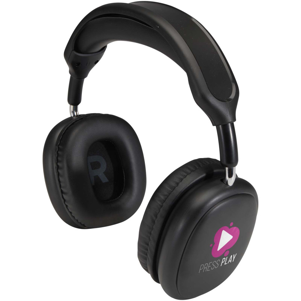 Oreillette publicitaire sans fil Bluetooth® Alzir en plastique recyclé
