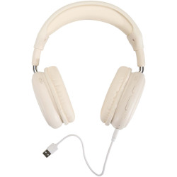 Oreillette publicitaire sans fil Bluetooth® Alzir en plastique recyclé