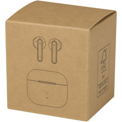 Oreillette publicitaire Bluetooth® True Wireless Altais sans fil en plastique recyclé